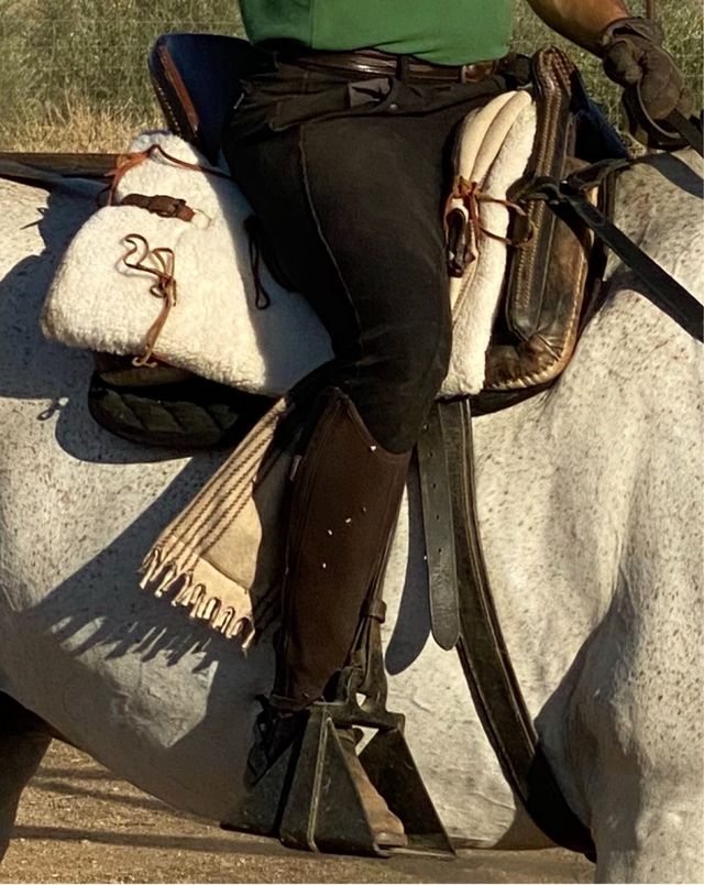 Montura vaquera cuero