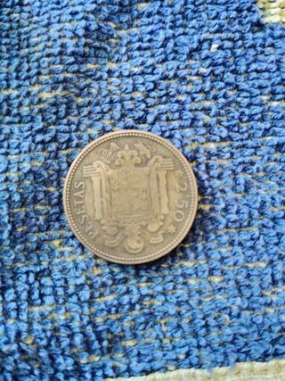 Moneda 2,50 Pesetas Franco.España