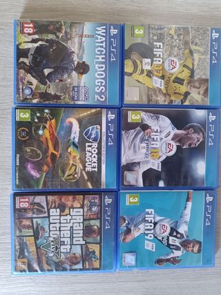 PS4 Slim 1TB + 2 Mandos + 6 Juegos + Soporte carga