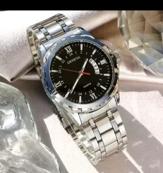 Reloj GENEVA cuarzo, acero