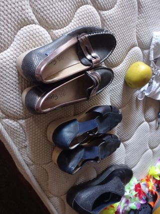 Zapatos planos mujer - 2 pares talla 36