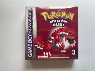 Pokémon Edición Rubí Game Boy Advance Original