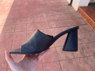 Zapatos Zara negros tacón 41