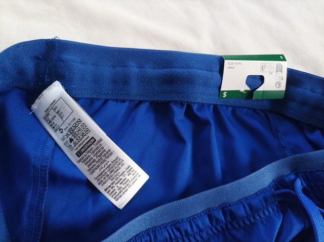Shorts Kipsta fútbol azul talla S