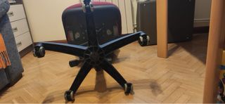 Silla escritorio roja