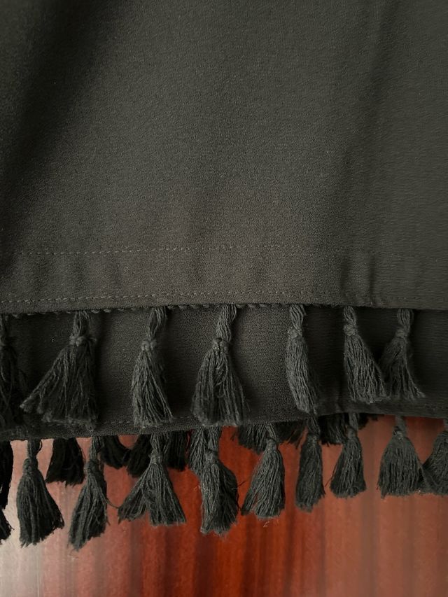 Blusa Zara negra - L