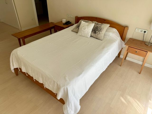 Cama matrimonio madera maciza