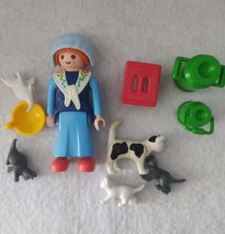 Playmobil 3007: Mujer con Gatos