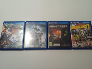 PS Vita: 4 juegos en ESPAÑOL