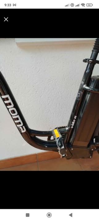 Bicicleta eléctrica MOMA 26" Talla M