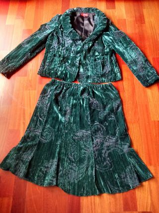 Traje terciopelo TIZETO XXL