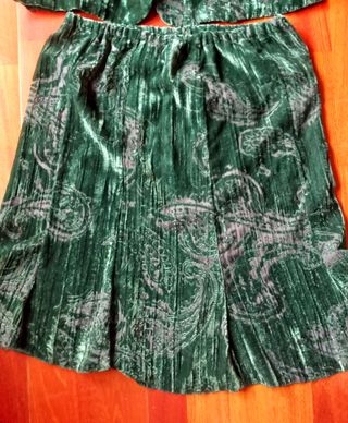 Traje terciopelo TIZETO XXL