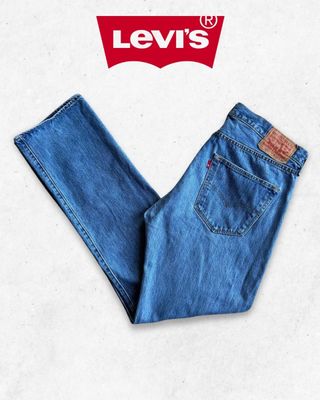 Jeans Levis 501 Original Unisex Blue Size W36/L34