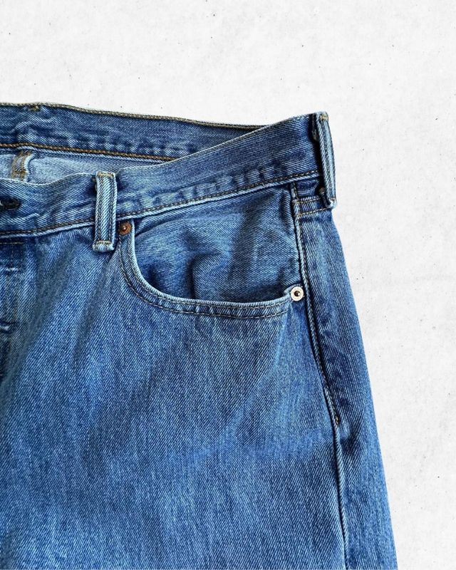 Jeans Levis 501 Original Unisex Blue Size W36/L34