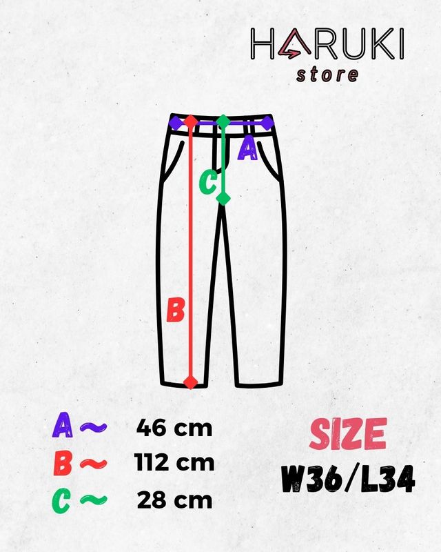 Jeans Levis 501 Original Unisex Blue Size W36/L34