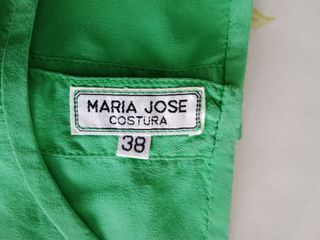 Blusa seda verde - Talla M