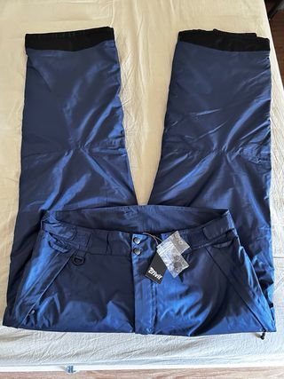 Pantalones esquí azul
