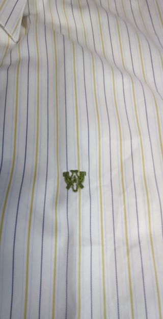 Camisa algodón Caramelo rayas talla 42