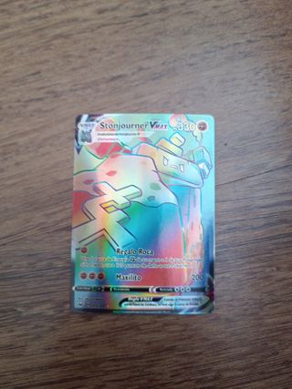 Carta Pokémon Stonjourner VMAX 330