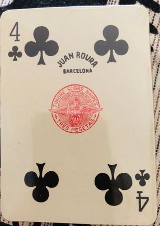 Baraja Española Antigua Juan Roura