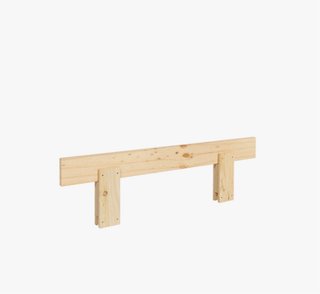 Cama Montessori 120x60 -madera con barandilla