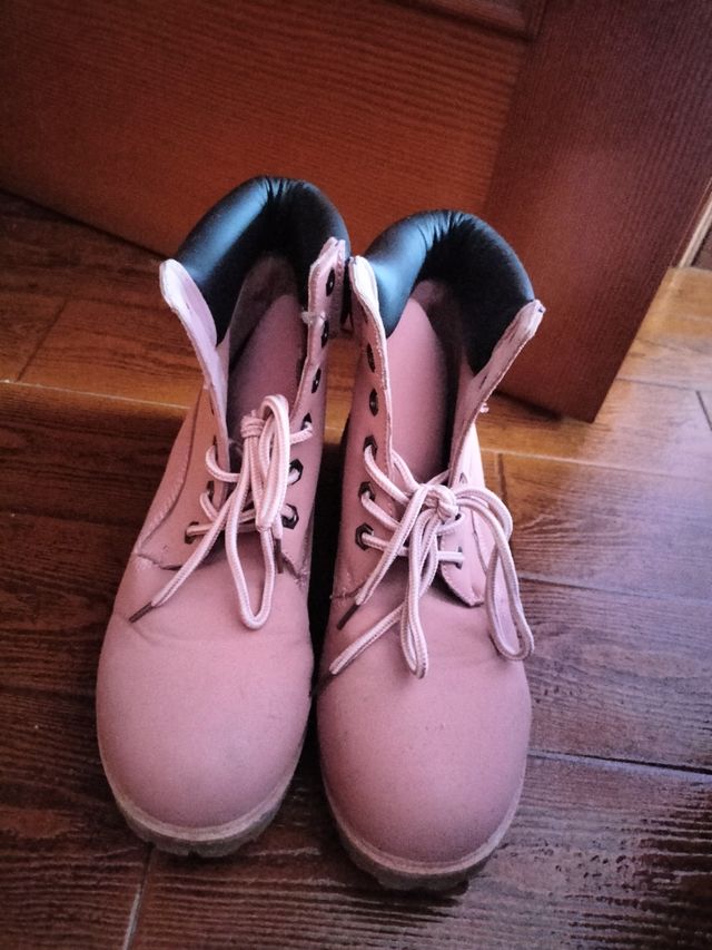 Botas rosa - T 39