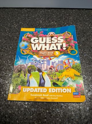 Libro de 5 primaria Pipil’s Book  Ingles
