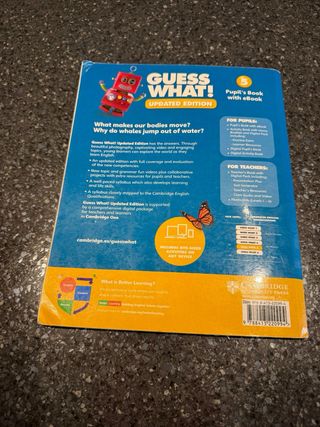 Libro de 5 primaria Pipil’s Book  Ingles
