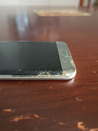 Samsung Galaxy S7 Edge - Plata - Pantalla rota