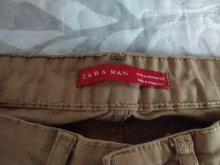 Pantalones chinos marrón hombre