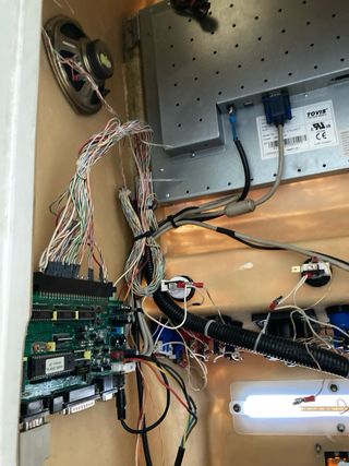 Máquina arcade retro