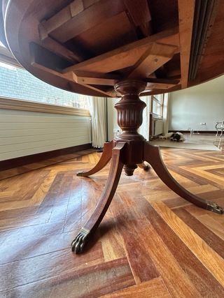 Mesa Comedor Redonda Madera Maciza