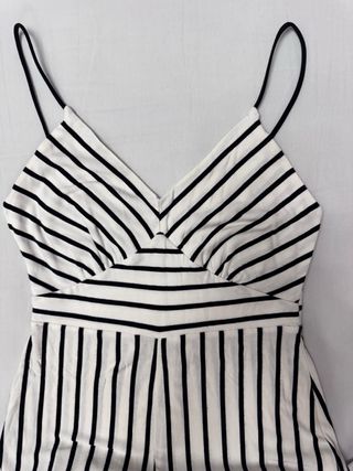 Mono rayas blanco-negro