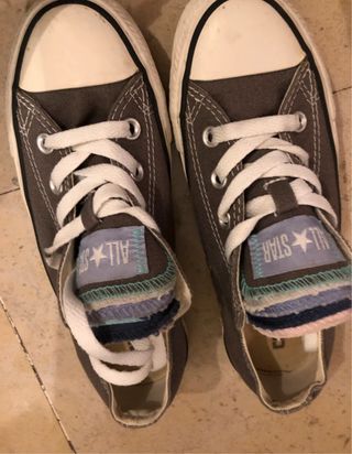 Converse All Star Grigie Multicolor 36