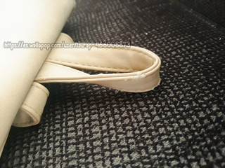 Mini mochila beis estilo saco