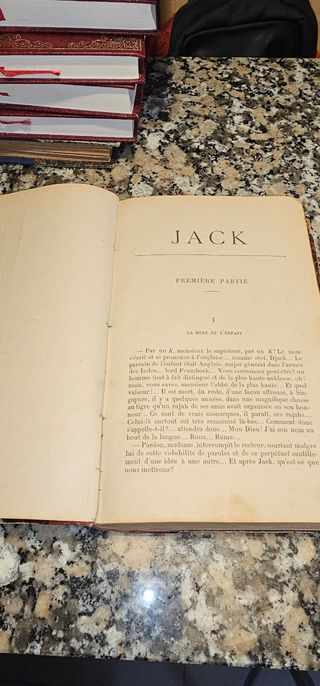 Libros en frances de historia y novelas