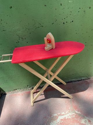 Tabla de planchar madera niños