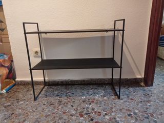 ESTANTERIA DE METAL 2 NIVELES