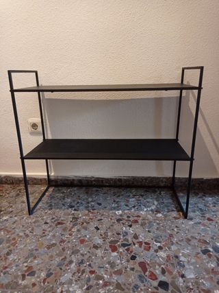 ESTANTERIA DE METAL 2 NIVELES