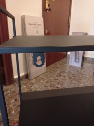 ESTANTERIA DE METAL 2 NIVELES