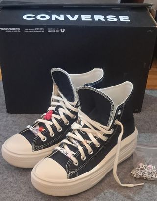 Converse Chuck Taylor Platform negras