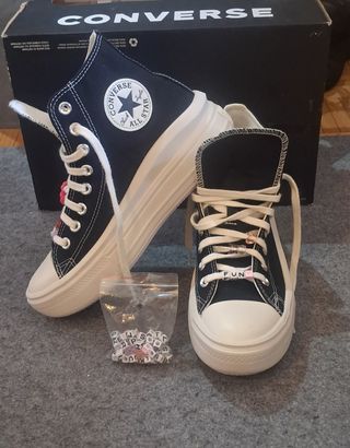 Converse Chuck Taylor Platform negras