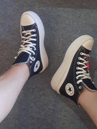 Converse Chuck Taylor Platform negras