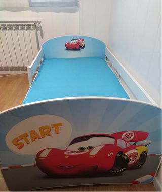 Cama infantil Cars con cajón