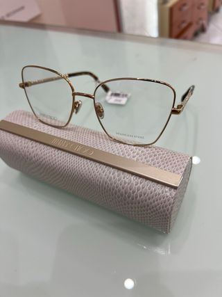 Occhiale Jimmy Choo donna, oro