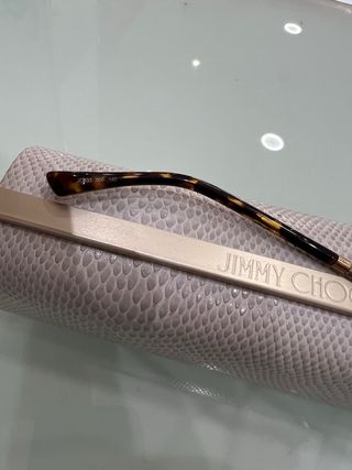 Occhiale Jimmy Choo donna, oro