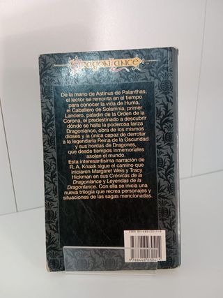 Libro - LA LEYENDA DE HUMA (Richard A. Knaak)