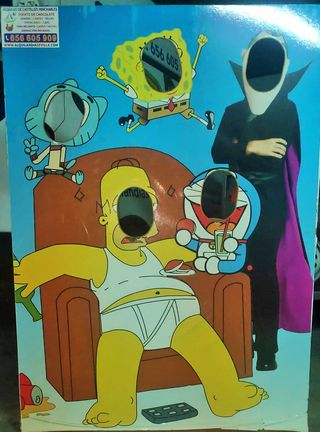 ¡OCASION! FOTOCOL PERSONAJES ANIMADOS