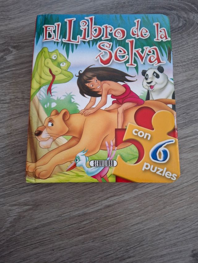 COL.CUENTO PUZLE-El libro de la Selva