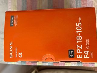 Objetivo Sony E 4/18-105 G OSS